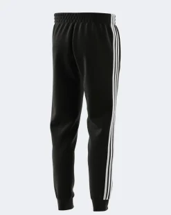 ADIDAS - PANTALONI ESSENTIALS FLEECE 3-STRIPES TAPERED CUFF - IB4030