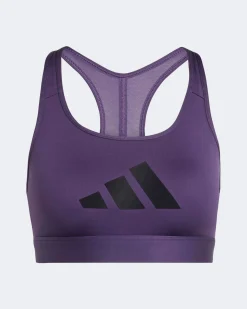 ADIDAS -REGGISENO SPORTIVO DONNA  VIOLA POWERREACT  BL BRA  -  JX4731