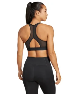 ADIDAS -REGGISENO SPORTIVO DONNA NERO POWERREACT BL BRA - JG1414