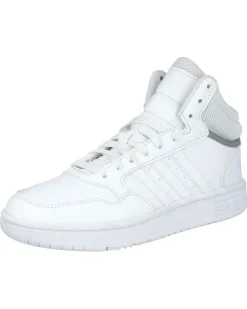 ADIDAS - Scarpa alta bianca, numerata 28/40 - HOOPS MID GW0401