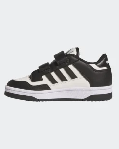 ADIDAS - SCARPA BAMBINI RAPID COURT NERA-BIANCA  JP7654