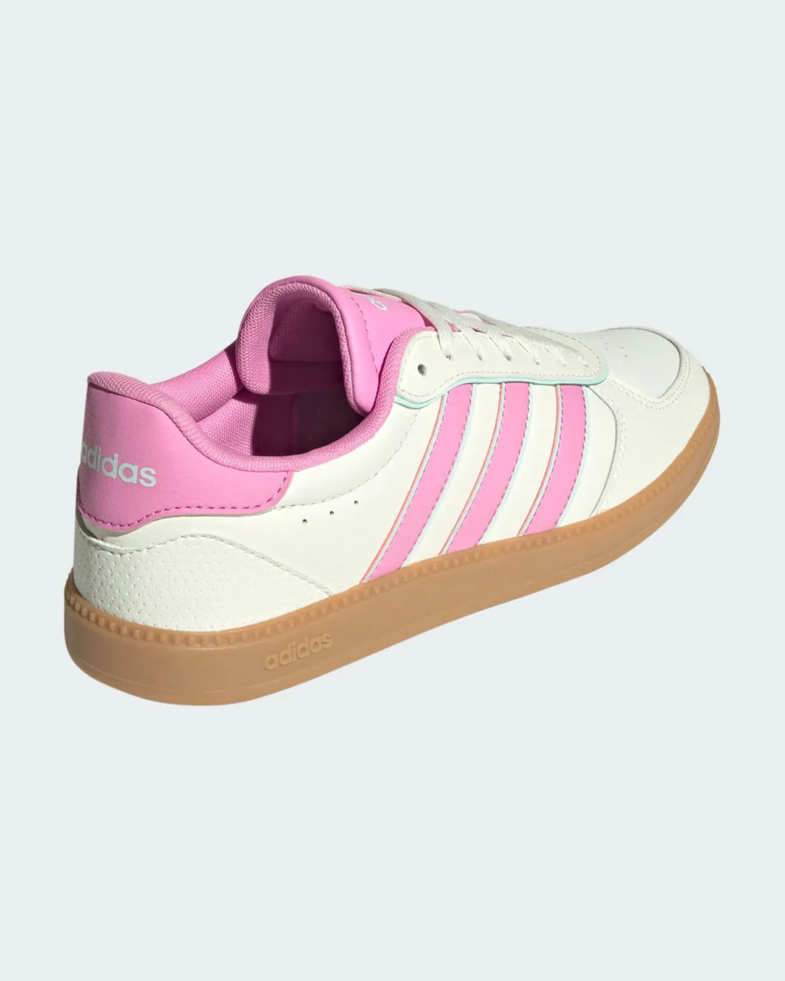 ADIDAS - SCARPA BREAKNET SLEEK BIANCA E ROSA - JH6879