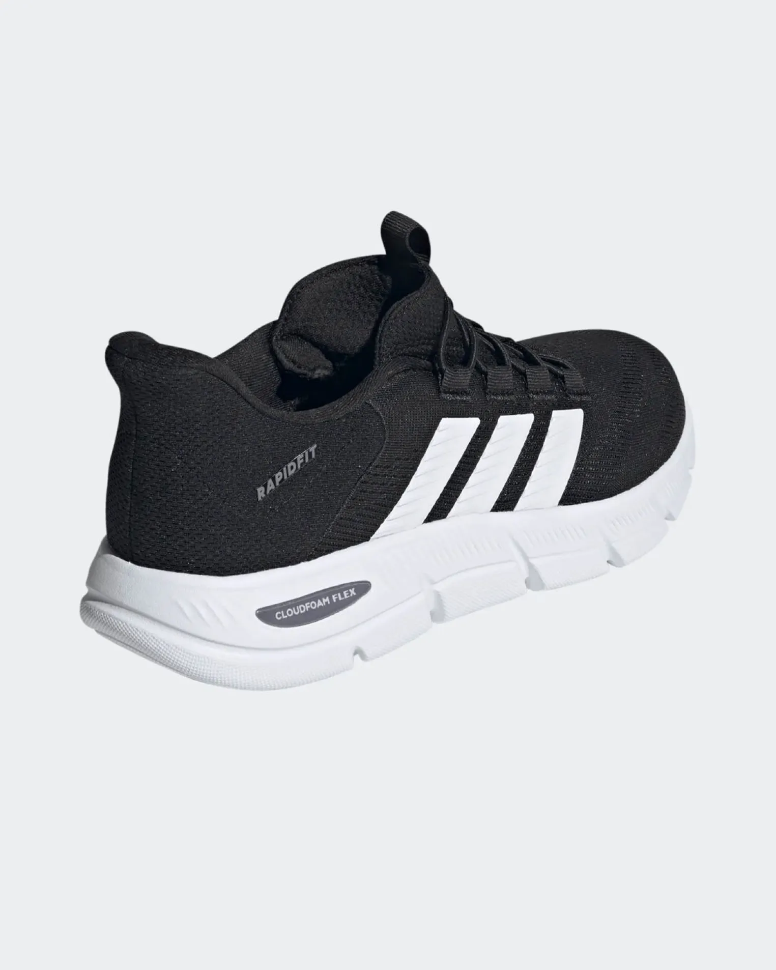 ADIDAS - SCARPA CLOUDFOAM FLEX RAPIDFIT NERA DA UOMO PIANTA LARGA - HP6994
