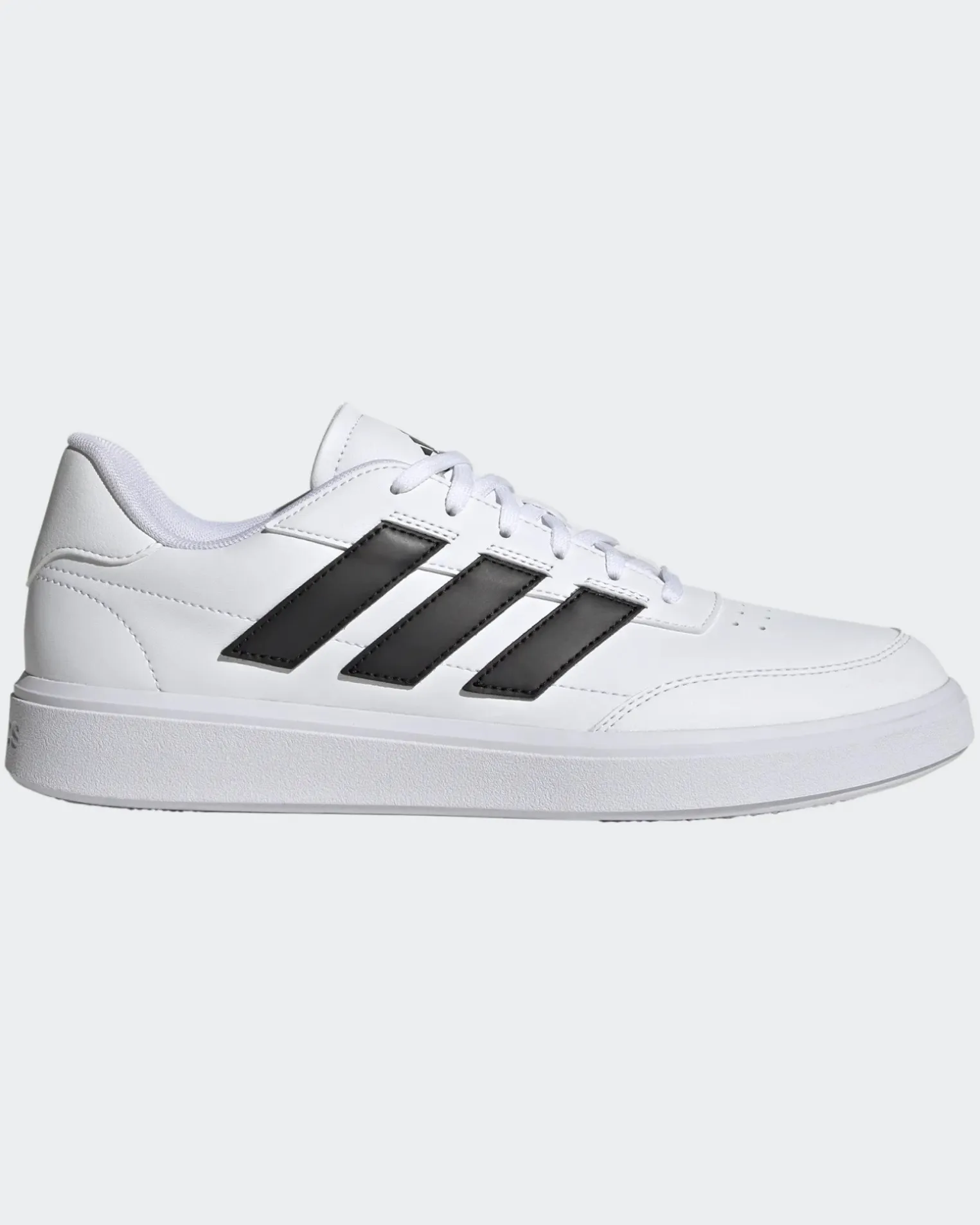 ADIDAS - SCARPA COURTBLOCK BIANCA CON BANDE NERE DA UOMO - IF4033