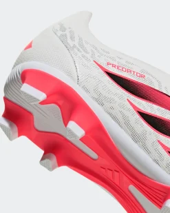 ADIDAS - SCARPA DA CALCIO JUNIOR PREDATOR CLUB FT BIANCA , ROSA FLUO E NERA DAL 34 AL 38 ?, KJ6728