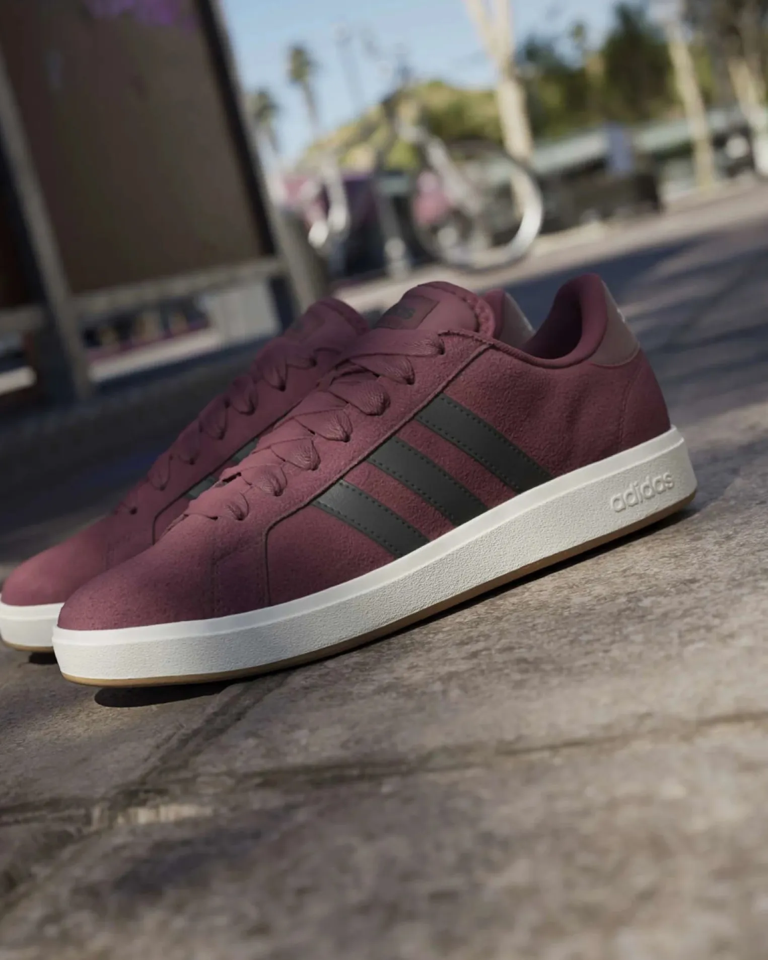 ADIDAS - SCARPA GRAND COURT BASE 00S BORDEAUX DA UOMO JQ6015