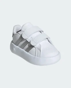 ADIDAS - SCARPA GRAND COURT 2.0 INFANT BIANCA-SILVER
