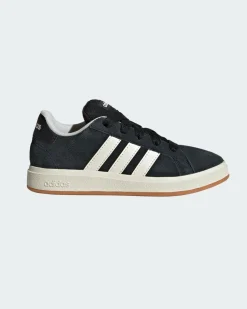 ADIDAS - SCARPA GRAND COURT NERA SCAMOSCIATA JH6178
