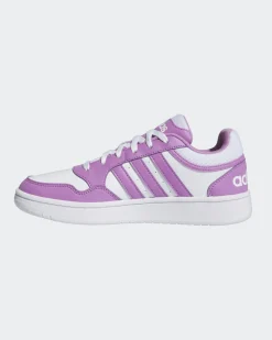 ADIDAS - SCARPA  HOOPS 3.0 BIANCA E FUXIA DA DONNA, numerata 36/41 e un terzo - IH0174