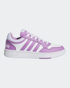 ADIDAS - SCARPA  HOOPS 3.0 BIANCA E FUXIA DA DONNA, numerata 36/41 e un terzo - IH0174
