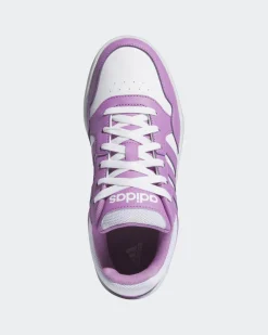 ADIDAS - SCARPA HOOPS 3.0 BIANCA E FUXIA DA DONNA, numerata 36/41 e un terzo - IH0174