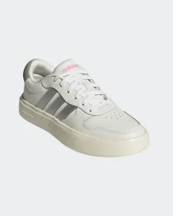 ADIDAS - SCARPA LITECOURT BIANCA-SILVER DA DONNA JI2342