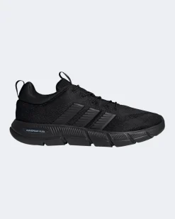 ADIDAS - SCARPA NERA CLOUDFOAM FLEX ELASTIC LACES WIDE FIT DA UOMO - HQ2548