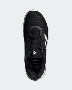 ADIDAS - SCARPA NERA WIDE FIT CLOUDFOAM FLEX LACES DA UOMO - HQ4854