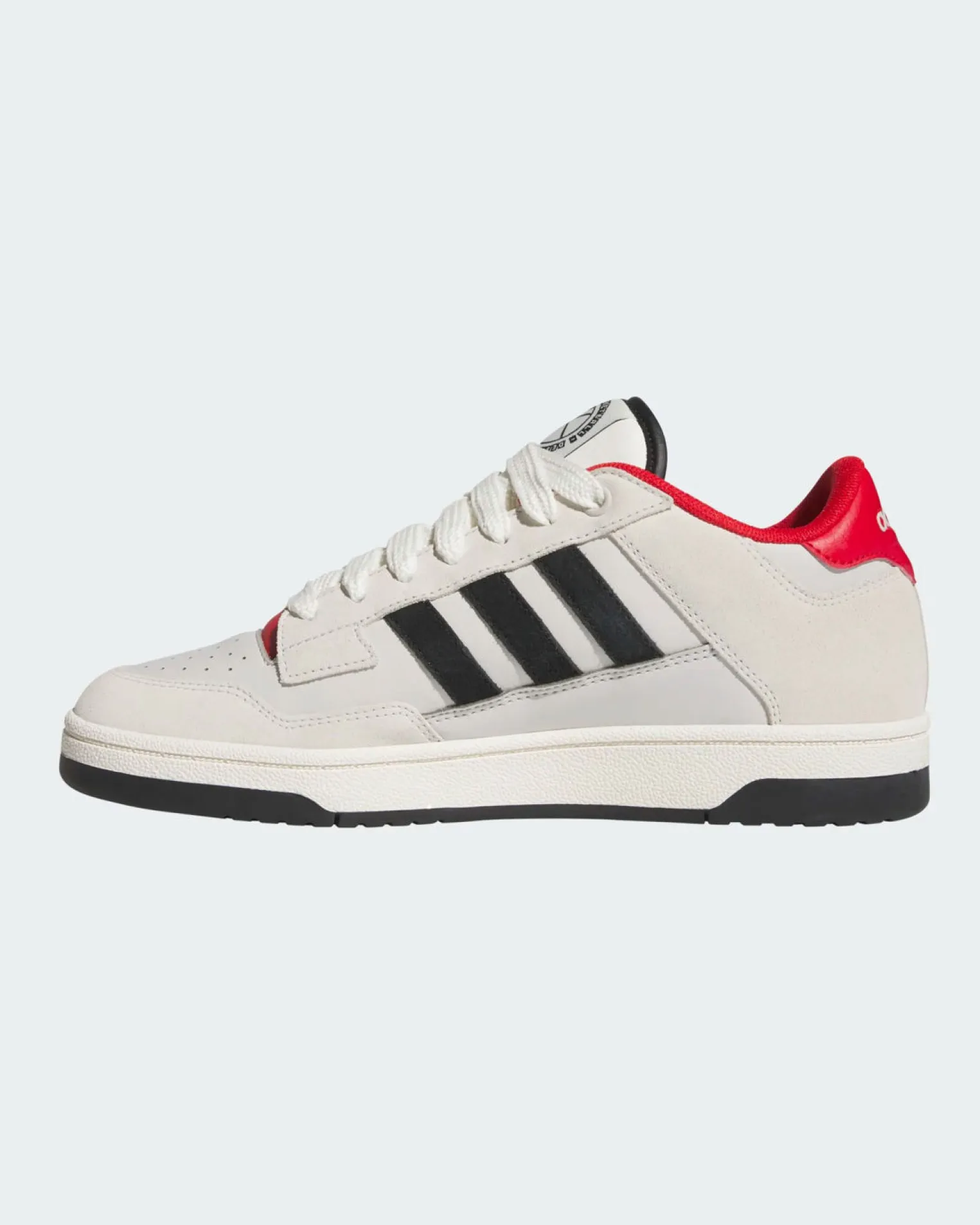 ADIDAS - SCARPA RAPID COURT LOW GRIGIO CHIARO - JR3158