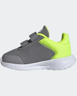 ADIDAS - SCARPA TENSAUR RUN 2.0 grigia e lime baby 19/27 - IG1149