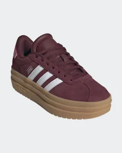 ADIDAS - SCARPA VL COURT BOLD BORDEAUX DA RAGAZZA, numerata 36/40 - IH4780