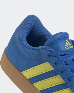 ADIDAS - SCARPA VL COURT 3.0 SCAMOSCIATA BLU 36-40 JH8723