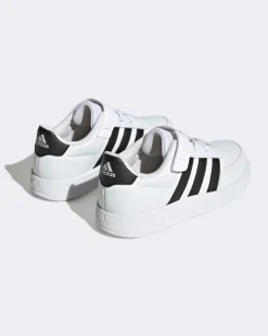 ADIDAS - SCARPE BREAKNET LIFESTYLE COURT ELASTIC LACE AND TOP STRAP - HP8963