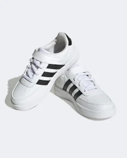 ADIDAS - SCARPE BREAKNET LIFESTYLE COURT ELASTIC LACE AND TOP STRAP - HP8963
