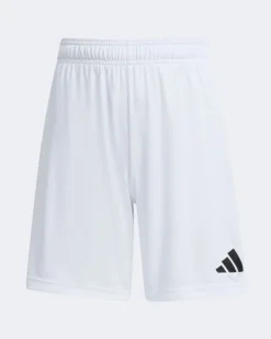 ADIDAS - SHORT BIANCO DA CALCIO ENTRADA 26 PER RAGAZZI - JZ6526