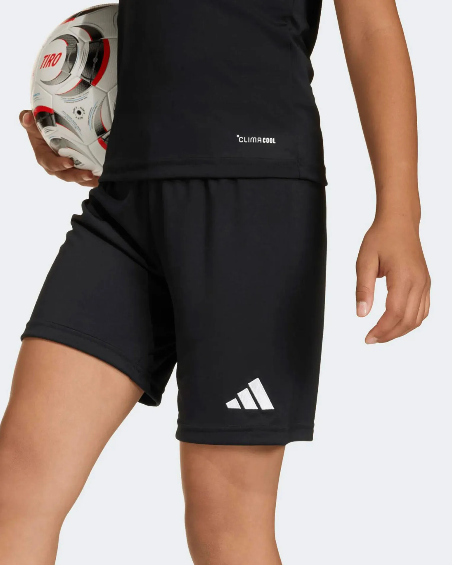 ADIDAS - SHORT NERO DA CALCIO ENTRADA 26 PER RAGAZZI - JZ6531