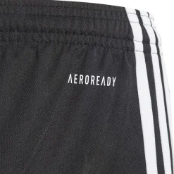 ADIDAS - SHORT SQUAD 17 JR BLACK-WHITE - BK4772