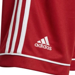 ADIDAS - SHORT SQUAD 17 JR RED-WHITE - BK4773