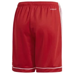 ADIDAS - SHORT SQUAD 17 JR RED-WHITE - BK4773