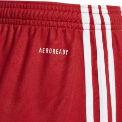 ADIDAS - SHORT SQUAD 17 JR RED-WHITE - BK4773