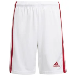 ADIDAS - SHORT SQUAD 21 JR WHITE-RED - GN5763