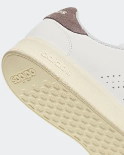 ADIDAS - SNEAKERS ADVANTAGE BASE 2.0 BIANCA CON DETTAGLI MARRONIDA UOMO,  KJ2151