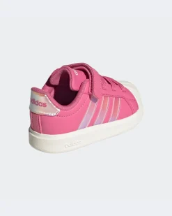 ADIDAS - SNEAKERS BIMBA FUXIA E BIANCA  STREETTALK EL TD DAL 19 AL 27 IH4329