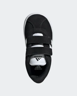 ADIDAS - SNEAKERS BIMBO NERA  E BIANCA VL COURT 3.0 CF TD DAL 19 AL 27 -  ID9158