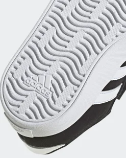 ADIDAS - SNEAKERS BIMBO NERA  E BIANCA VL COURT 3.0 CF TD DAL 19 AL 27 -  ID9158