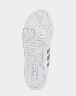 ADIDAS - SNEAKERS DA UOMO BIANCHE E GRIGIE HOOPS 3.0 DAL 40 AL 46 -ID1115