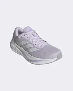 ADIDAS - SNEAKERS RESPONSE RUNNER 2 LILLA CON DETTAGLI BIANCHI DA DONNA, KJK4298