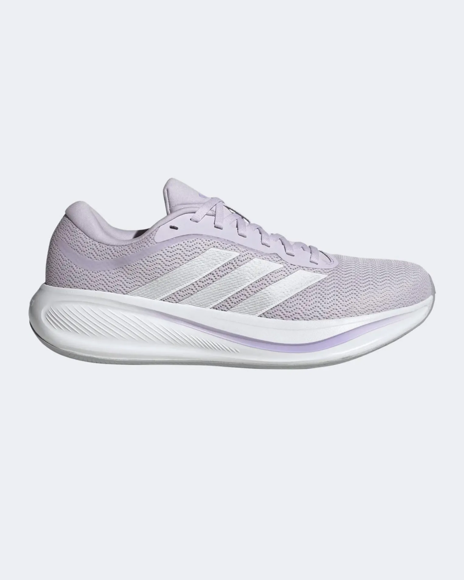 ADIDAS - SNEAKERS RESPONSE RUNNER 2 LILLA CON DETTAGLI BIANCHI DA DONNA, KJK4298
