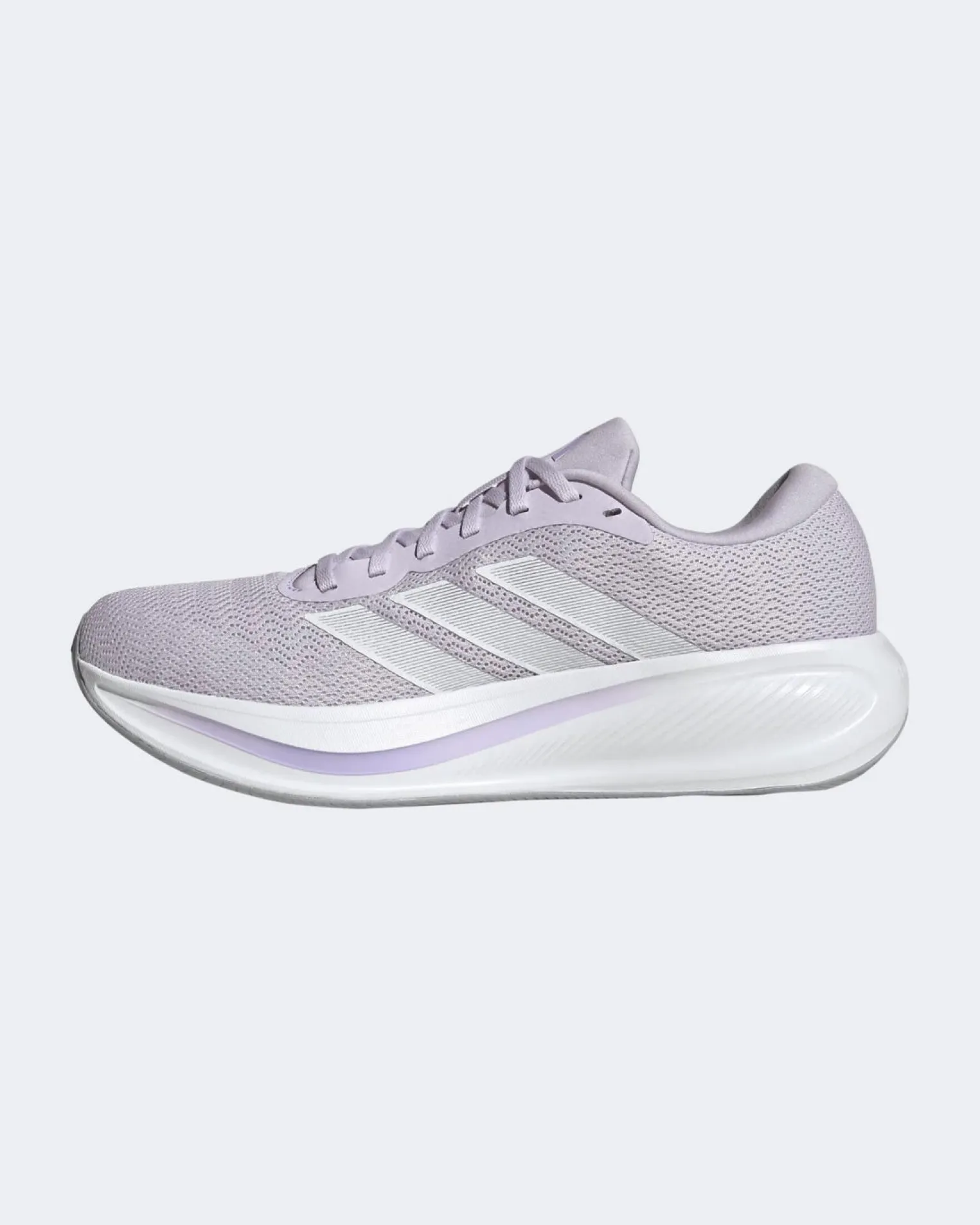 ADIDAS - SNEAKERS RESPONSE RUNNER 2 LILLA CON DETTAGLI BIANCHI DA DONNA, KJK4298