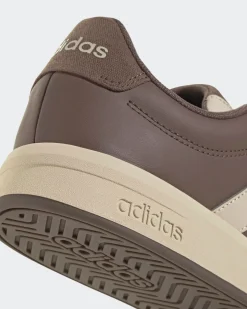 ADIDAS - SNEAKERS UOMO MARRONE E BEIGE GRAND COURT BASE 3.0 - HQ0073