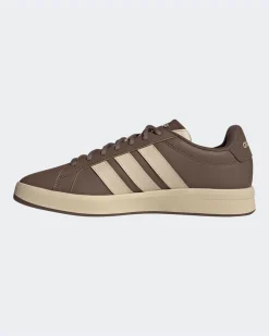 ADIDAS - SNEAKERS  UOMO MARRONE E BEIGE GRAND COURT BASE 3.0 - HQ0073