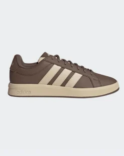ADIDAS - SNEAKERS  UOMO MARRONE E BEIGE GRAND COURT BASE 3.0 - HQ0073