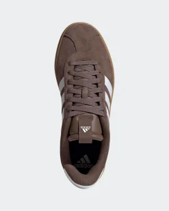 ADIDAS - SNEAKERS VL COURT 3.0 MARRONI CON DETTAGLI BIANCHI  DA UOMO, JR2223