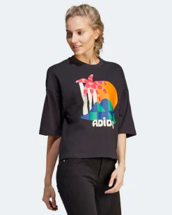 ADIDAS-T-SHIRT ADIDAS X FARM RIO GRAPHIC-HS1177
