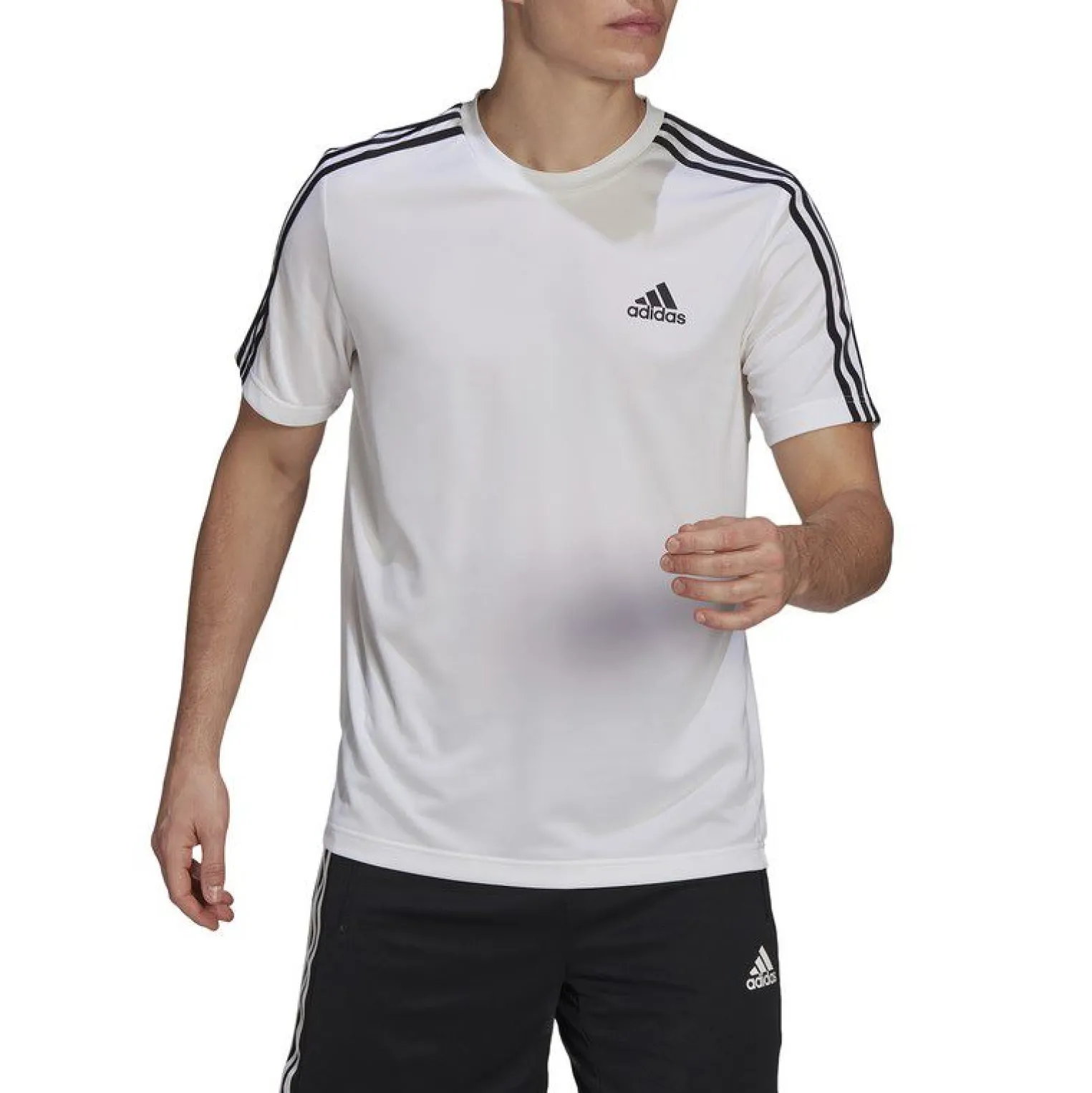 ADIDAS - T-shirt AEROREADY Designed To Move Sport 3-Stripes - GM2156