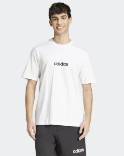 ADIDAS -  T-SHIRT BIANCA LIN SJ T DA UOMO - JE9000