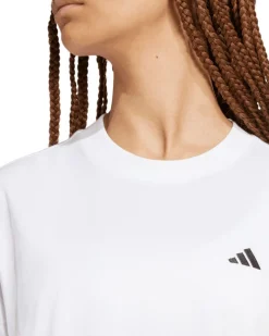 ADIDAS - T-SHIRT DA DONNA BIANCA MM SL T - JH3693