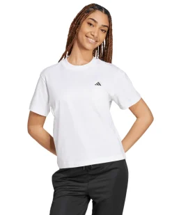 ADIDAS - T-SHIRT DA DONNA BIANCA MM SL T - JH3693