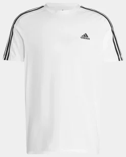 ADIDAS - T-SHIRT ESSENTIALS SINGLE JERSEY 3-STRIPES - IC9336