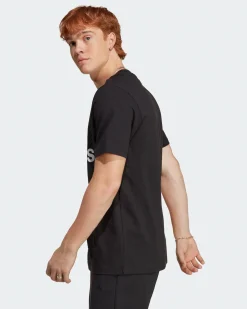 ADIDAS-T-SHIRT ESSENTIALS SINGLE JERSEY BIG LOGO-IC9347